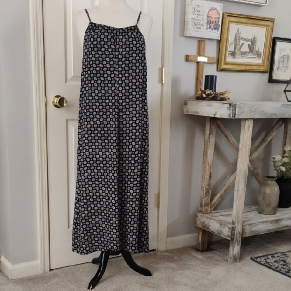 Vintage Mossimo 90's Slip Dress Maxi Halter Made in USA